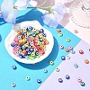 540pcs 14 Colors Transparent Acrylic Beads TACR-YW0002-08-5