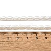 Natural Cultured Freshwater Pearl Beads Strands PEAR-I007-01P-05-5
