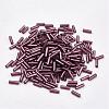 Glass Bugle Beads SEED-E001-9mm-57-2