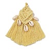 Polypropylene Pendants HJEW-P019-04P-05-1