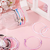 32Pcs 4 Colors Nylon Thread Bracelets Making BJEW-TAC0072-6