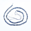 Natural Iolite/Cordierite/Dichroite Beads Strands X-G-G823-15-3.5mm-2