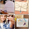 8 Pcs 8 Styles PVC Pendant Keychains KEYC-YW0001-25-6
