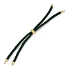 3MM Adjustable Round Nylon Braided Cord Bracelet Making FB-CBAA152-04G-2