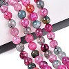 Natural Fire Crackle Agate Beads G-Q606-42A-03-1