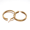 Ring 304 Stainless Steel Hoop Earrings EJEW-L142-008-1