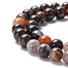 Natural Brecciated Jasper Beads Strands X-G-M381-01B-2