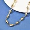 304 Stainless Steel Link Chain Necklaces NJEW-U023-04D-G-2