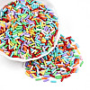 Baking Paint Glass Twist Bugle Beads SEED-N007-24A-1