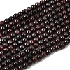 Natural Garnet Bead Strands G-A036-B-1