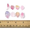 120Pcs 8 Styles Glass Pendants GLAA-FS0002-38-5