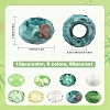 90Pcs 9 Colors Glass European Beads GLAA-YW0005-68-3