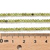 Natural Peridot Beads Strands G-B107-A06-01-5