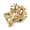 Christmas Alloy Colorful Rhinestone Brooches JEWB-U009-10F-2