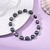 Potato Natural Cultured Freshwater Pearl Beads Stretch Bracelets for Women BJEW-JB13777-2