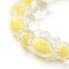 Transparent Acrylic Beads Stretch Kids Bracelets BJEW-JB06168-3