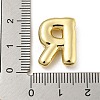 Brass Micro Pave Clear Cubic Zirconia Pendants KK-E093-04G-R-3