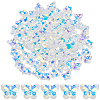 100Pcs Glass Charms GLAA-SP0001-66-1