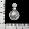 Natural Quartz Crystal Perfume Bottle Pendants GG-CBA7610-02P-06-3