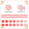 200Pcs Dyed Synthetic Coral Beads CORA-SP0001-22A-2