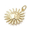 Brass Pendants KK-D431-027B-G-2