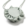 Fabric Rose Tie Choker Necklaces for Women LS-NJEW-Z022-01K-3