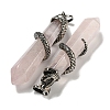 Natural Rose Quartz Pointed Big Pendants G-F766-07AS-05-2