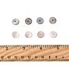 80Pcs 2 Colors Dyed Natural Shell Bead Spacers SHEL-FS0001-11-5