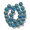 Handmade Lampwork Beads Strands BLOW-D006-07H-2