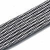 Electroplate Non-magnetic Synthetic Hematite Beads Strands G-T114-58-P-1