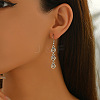 Alloy & Iron Dangle Earrings FS-WG7331A-01-3