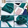 HOBBIESAY 24Pcs 6 Colors Velvet Jewelry Drawstring Bags TP-HY0001-05B-5