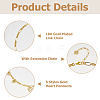 Brass Pave Clear Cubic Zirconia Heart Pendant Necklaces for Women NJEW-HS00024-4