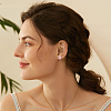 8Pcs 4 Colors 304 Stainless Steel Vortex Cuff Earrings EJEW-HS0001-14-6