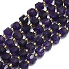 Natural Amethyst Jade Beads Strands LS-G-I376-D28-01-1
