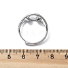 Rotatable Finger Cuff Rings for Women RJEW-S402-01P-4