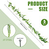 Plastic Artificial Persian leaf Rattan DIY-WH0671-112-2