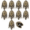2 Bags Alloy Bead Caps FIND-PH0038-39AB-1