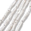 Natural Baroque Keshi Pearl Beads Strands PEAR-P064-09A-02A-2