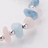 Gemstone Stretch Bracelets X-BJEW-JB02414-05-2