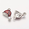 Brass Enamel Pendants LS-KK-Q217-1-FF-2