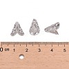 Tarnish Resistant Apetalous 316 Surgical Stainless Steel Cone Bead Caps STAS-M257-02-4