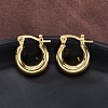 Chunky Huggie Hoop Earrings for Women EJEW-A064-11G-RS-2