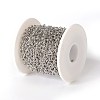Tarnish Resistant 304 Stainless Steel Rolo Chains CHS-E016-02B-P-3