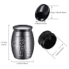 Stainless Steel Cremation Urn AJEW-CN0001-91E-2