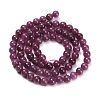 Natural Ruby Beads Strands G-L631-A01-5mm-AA-3
