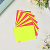 2Pcs PVC Plastic Football Referee Card AJEW-WH20121-16-3