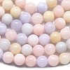 Natural Malaysia Jade Beads Strands G-L645-A01-6mm-26-4