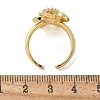 Brass Micro Pave Clear Cubic Zirconia Finger Rings RJEW-C120-29A-G-5