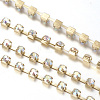 Iron Rhinestone Strass Chains CHC-T002-SS10-02C-1-3